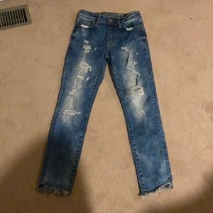 American Eagle 26x28 slim jeans